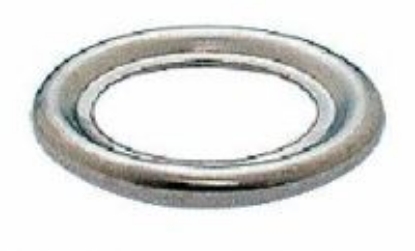 Afbeeldingen van Prym zeilringen mess.vern. ring 15mm (100)