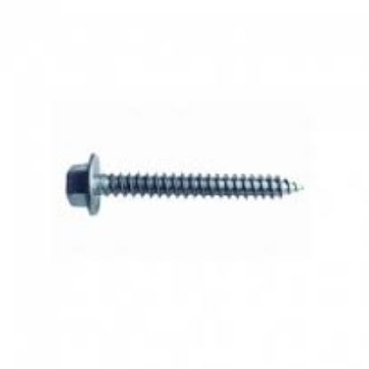 Afbeeldingen van Zelftappende plaatschroef met zeskantkop en flens elektrolytisch verzinkt 4.2 x13