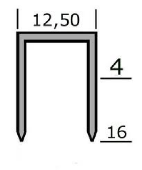 Afbeeldingen van PASLODE niet 50 serie 8mm C-Punt Inox A2