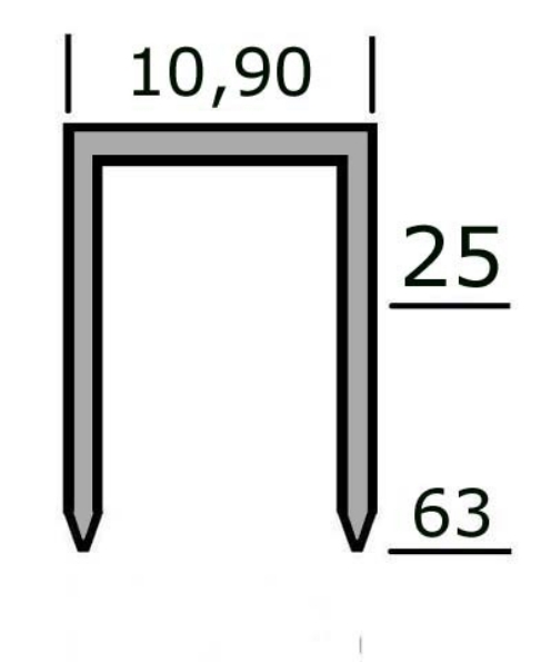 Afbeeldingen van PASLODE1 F16 Afwerknagels, verzinkt 3Mµ 1,6x50mm Serviceklasse 1