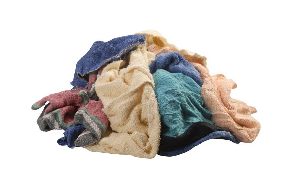 Afbeeldingen van TOWLERS® Poetslap gekleurd Bonte poetslap 10 Kg