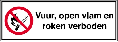 Afbeeldingen van Sticker + pictogram 300x100 millimeter