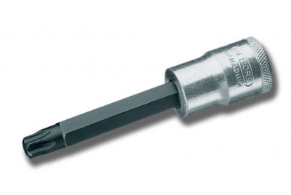 Afbeeldingen van GEDORE Dopsleutel-schroevendraaier 1/2" tbv inwendige TORX® schroeven, lang ITX 19 L T45