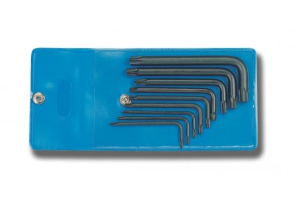 Afbeeldingen van GEDORE Stiftsleutelset tbv inwendige TORX® schroeven 43 TX-09 9 delig