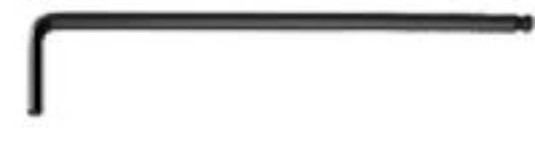 Afbeeldingen van Stahlwille Lange inbussleutel kogelkop 10767-2,5mm