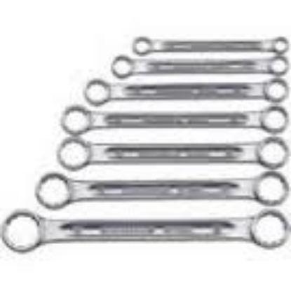 Afbeeldingen van Stahlwille Set platte ringsleutels 21/7 7 delig