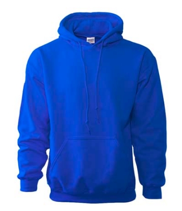 Afbeeldingen van Gildan hooded sweater gil12500 korenblauw S