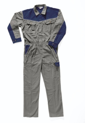 Afbeeldingen van HYDROWEAR Piemont overall grijs/marine 58