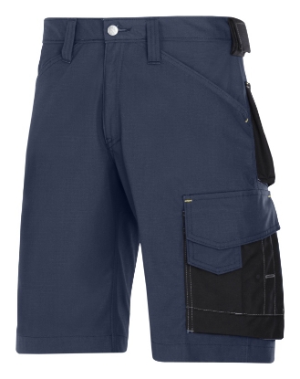 Afbeeldingen van Snickers Workwear Shorts, Rip-Stop 3123 Blauw 58