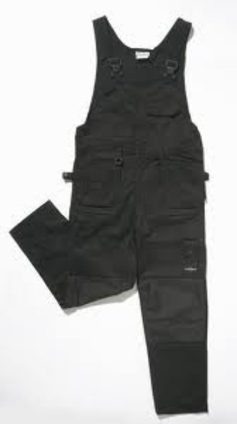 Afbeeldingen van HYDROWEAR Rijen canvasoverall met kniezak zwart  68