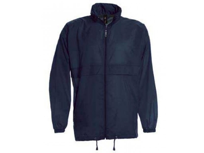 Afbeeldingen van B&c sirocco regenjack marine     el