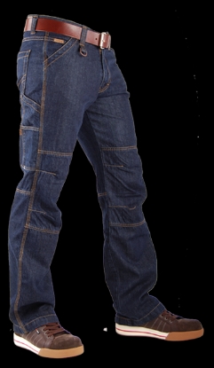 Afbeeldingen van Crosshatch spijkerbroek blauw 46-36