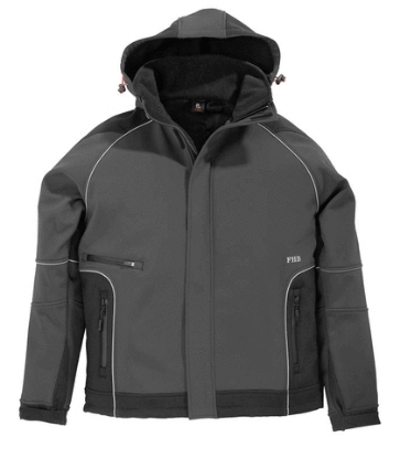 Afbeeldingen van Fhb softshell walter antraciet/zwart XS
