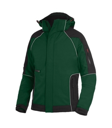 Afbeeldingen van Fhb softshell walter groen/zwart XS