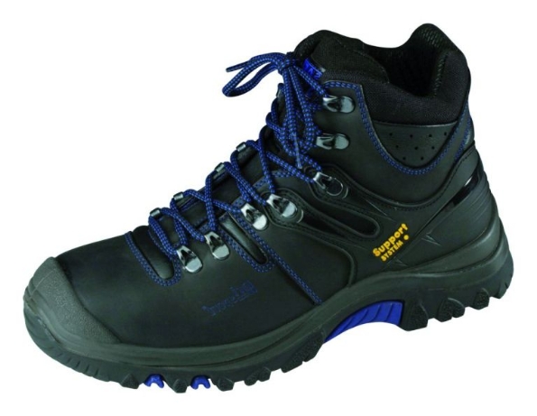 Afbeeldingen van Grisport Veiligheidsschoen hoog stalen (kruip)neus en zool S3 71001L Zwart 46