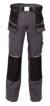Afbeeldingen van Havep broek 8730 grijs/zwart