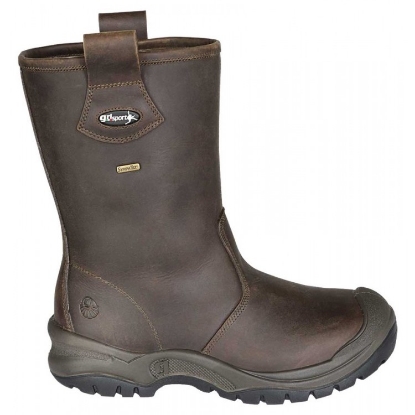 Afbeeldingen van Grisport Veiligheidslaars gevoerd stalen neus en composiet zool S3 70249C bruin 44