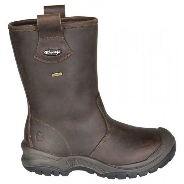 Afbeeldingen van Grisport Veiligheidslaars gevoerd stalen neus en composiet zool S3 70249C bruin 44