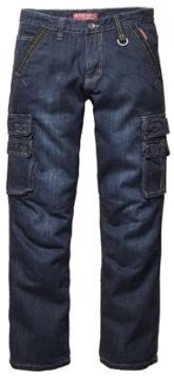 Afbeeldingen van Spijkerbroek kniez denim      34-36