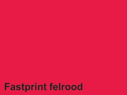 Afbeeldingen van Fastprint kopieerpapier a4 100vel 80gram felrood, 120586 