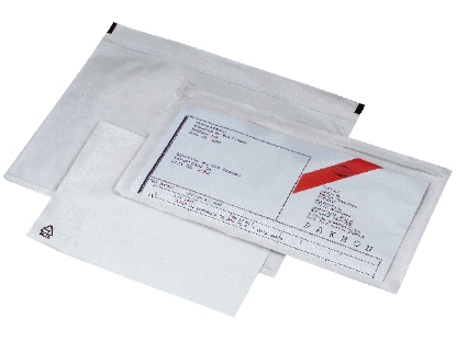 Afbeeldingen van Brabo paklijstenvelop 170x110x25 zelfklevend onbedrukt, 2078q2 