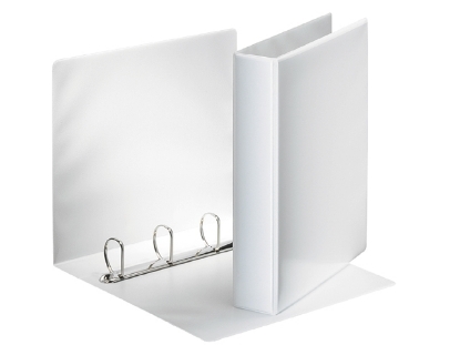 Afbeeldingen van Esselte ringband 4rings a4 25mm d-mech deluxe panorama wit, 17856 