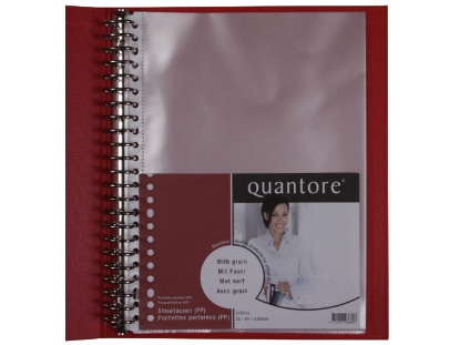 Afbeeldingen van Quantore showtas a4 23rings pp 0.08 nerf, 11138476-000 