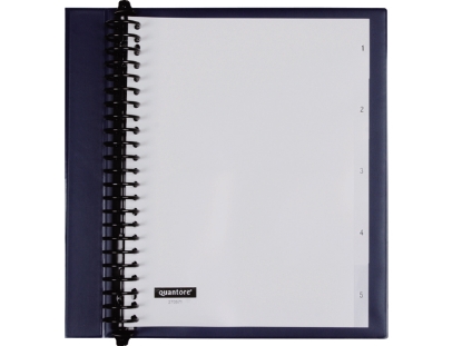 Afbeeldingen van Quantore tabblad 23rings pp 1-5 wit, 24849 