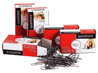 Afbeeldingen van Quantore paperclip r2 32mm lang , 315606