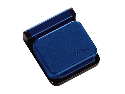 Afbeeldingen van Hebel klemboy zelfklevend blauw magnetisch, 6240035 