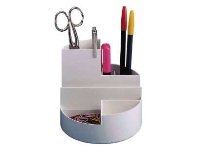 Afbeeldingen van Maul pennenbak roundbox wit , 4117602 