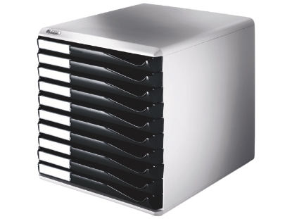 Afbeeldingen van Leitz ladenbox 10laden zwart , 52810095 