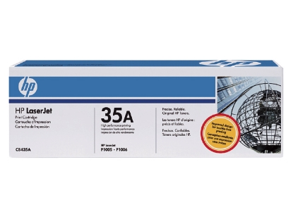 Afbeeldingen van HP tonercartridge 35a 1.5k zwart , cb435a 