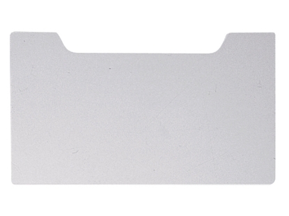 Afbeeldingen van Multiform afdekplaat a4 dwars grijs , 63040d 