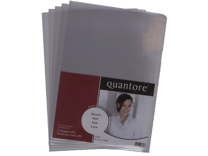Afbeeldingen van Quantore l - map, a4, 0.16 mm, 11138617-000, glad, polypropyleen
