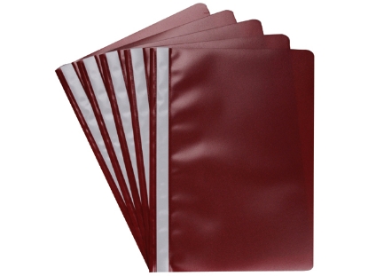 Afbeeldingen van Quantore snelhechter, a4, 11138823-000, polypropyleen, rood