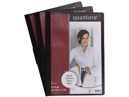 Afbeeldingen van Quantore klemmap, 3 mm, 999106923, zwart