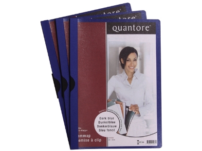 Afbeeldingen van Quantore klemmap, 3 mm, 999106926, donkerblauw