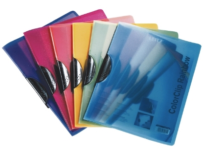 Afbeeldingen van Leitz klemmap, a4, assortiment, 41760099, polypropyleen