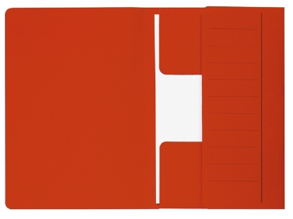 Afbeeldingen van Dossiermap Jalema Mammoet folio 3 kleppen 270gr rood