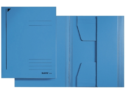 Afbeeldingen van Leitz dossiermap, a3, 3 kleps, 39230035, blauw
