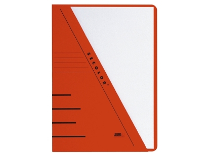 Afbeeldingen van Insteekmap Jalema Secolor A4 270gr rood
