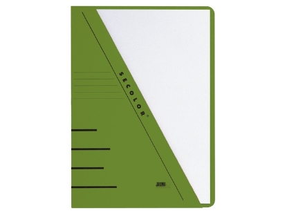 Afbeeldingen van Insteekmap Jalema Secolor A4 270gr groen