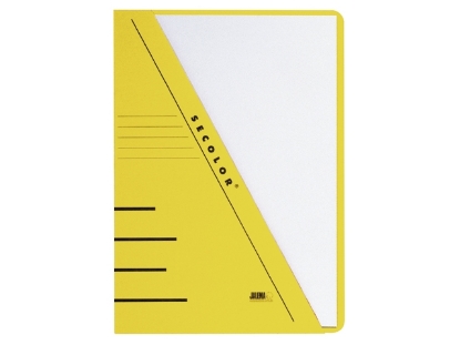 Afbeeldingen van Insteekmap Jalema Secolor A4 270gr geel