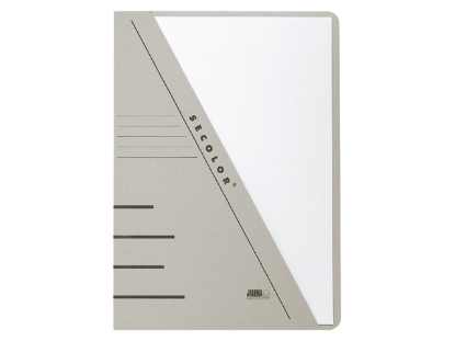 Afbeeldingen van Insteekmap Jalema Secolor A4 270gr grijs