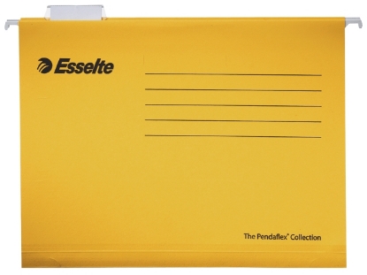 Afbeeldingen van Pendaflex hangmap, a4, v - bodem, 90377, folio, vertikaal, geel