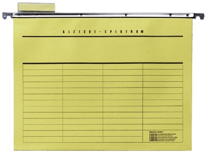Afbeeldingen van Atlanta hangmap spectrum, vert, v - bodem, folio, 2662025400, geel
