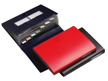 Afbeeldingen van Sorteermap hf2 7 vakken antraciet