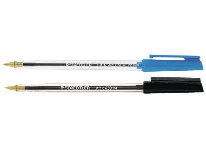 Afbeeldingen van Staedtler balpen stick, 430 m-2, medium, rood