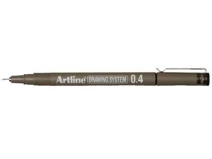 Afbeeldingen van Artline fineliner, 0.4 mm, 655203, zwart